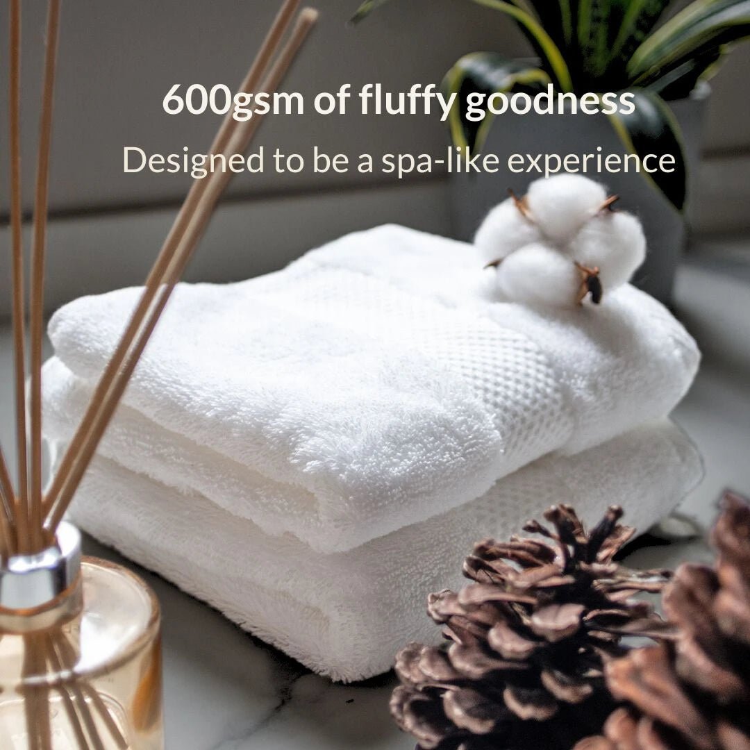 KapasLUXE towel collection | 100% extra-long staple cotton