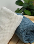 KapasLUXEÂ® extra-long staple face towel (x2) Face towel- Kapas Living Malaysia