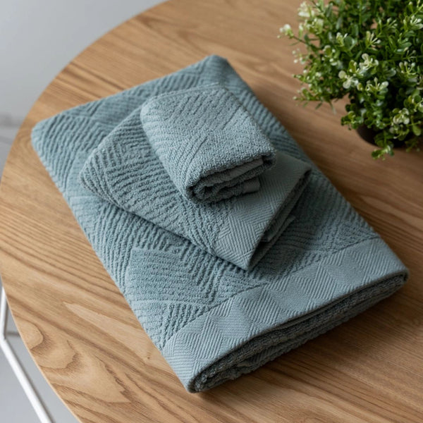 A premium lifestyle view of the Lite Towel, the best absorbent organic cotton bath towels in Malaysia, perfect for a luxury home spa experience.
