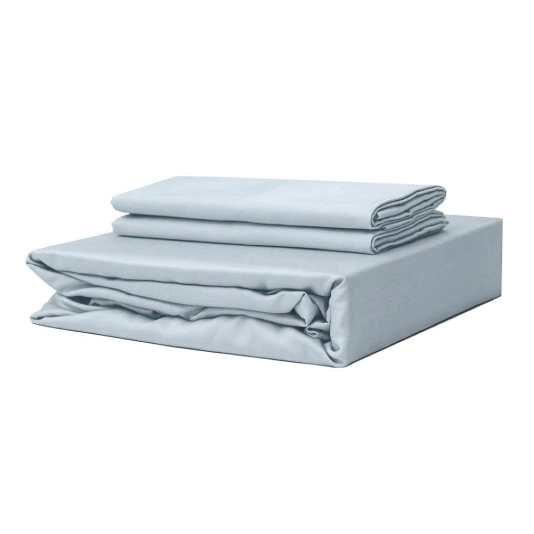 Extra-long staple cotton fitted bedsheet set