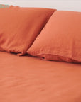 French linen bedsheet duvet cover pillowcases