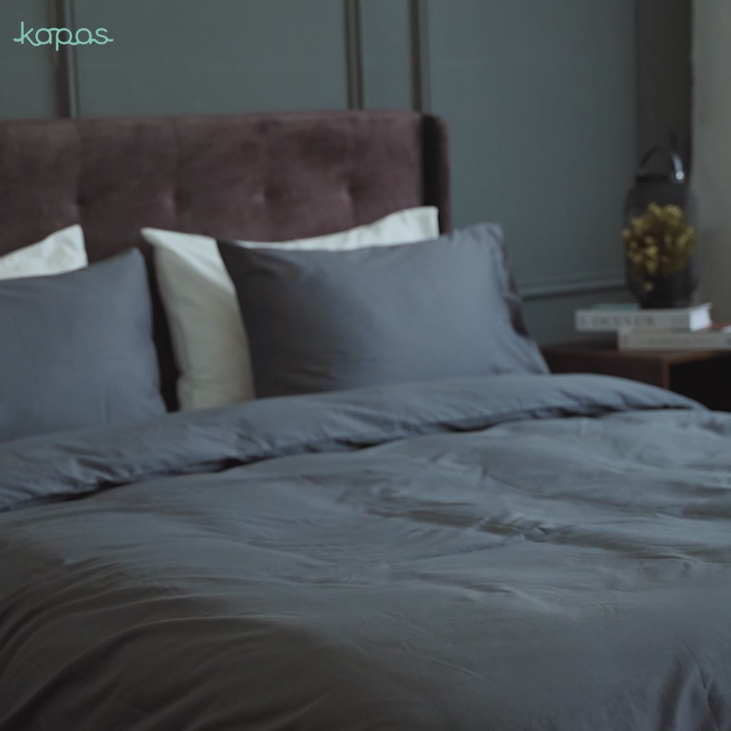 Extra-long staple cotton duvet cover  [Clearance]