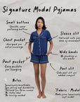 Breathable Modal Pyjamas Set - Soft and Cooling PJs