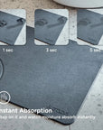 [PRE-ORDER (30 Days)] Stone Diatomite Bath Mat – Quick Dry, Anti-Slip