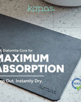 [PRE-ORDER (30 Days)] Stone Diatomite Bath Mat – Quick Dry, Anti-Slip