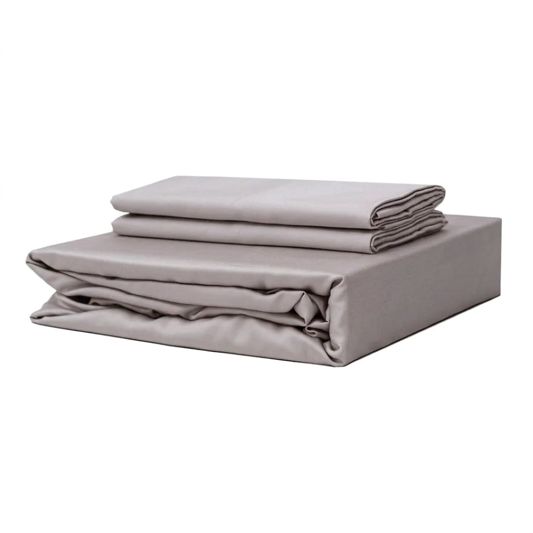 Extra-long staple cotton fitted bedsheet set