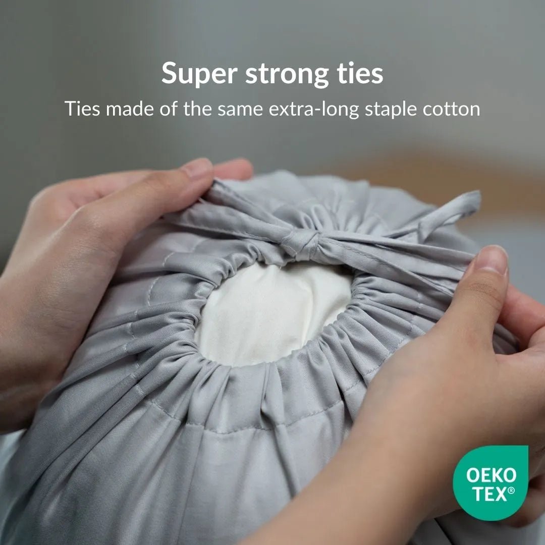 TENCEL™ bolstercase in Forest green color.