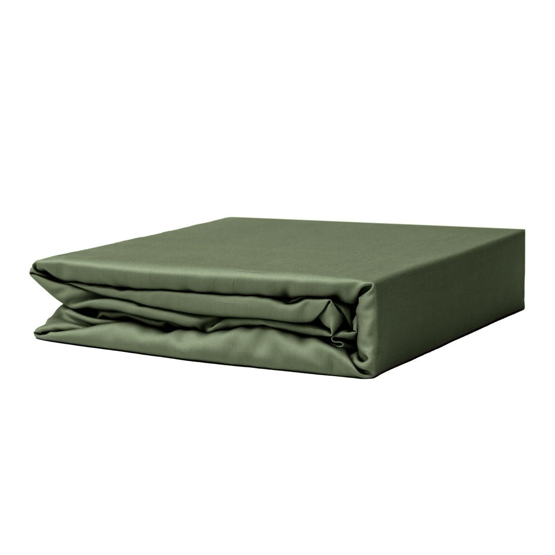 TENCEL™ flat sheet Forest green
