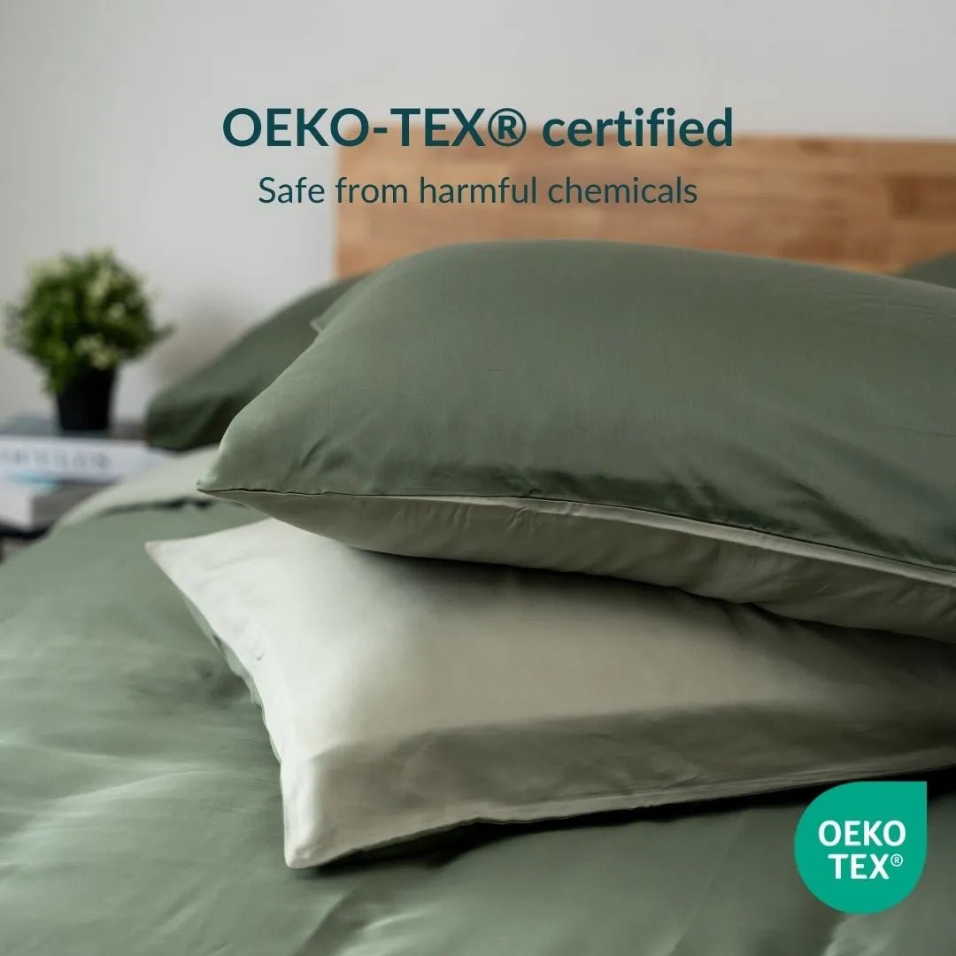 TENCEL™ Pillowcases Set (x2) – Cooling &amp; Silky Soft