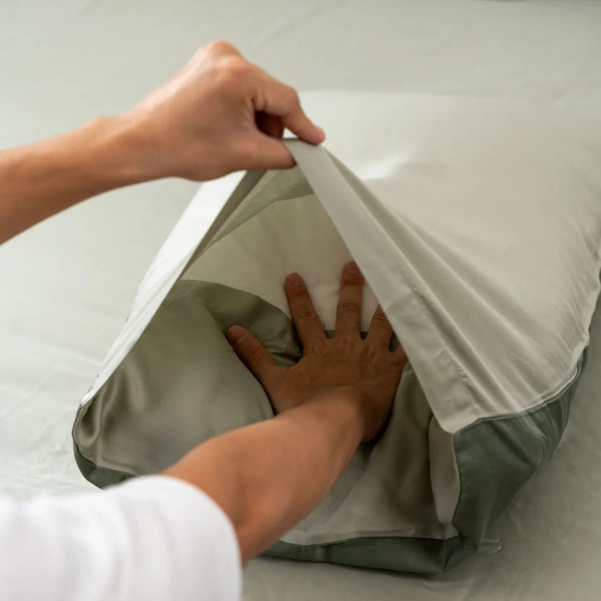 TENCEL™ Pillowcases Set (x2) – Cooling &amp; Silky Soft
