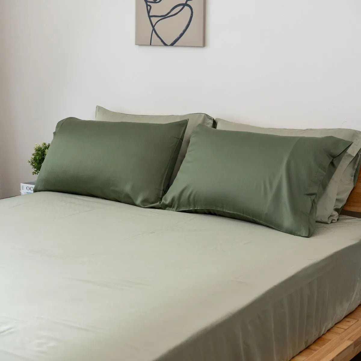 TENCEL™ Pillowcases Set (x2) – Cooling &amp; Silky Soft