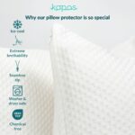 breathable cooling pillow protector